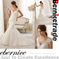 off-Shoulder Women's White Lace Wedding Dress